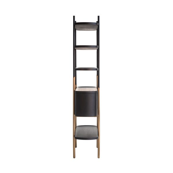 Wandkast Jameson 2-deuren 4-planken (Charcoal) - Afbeelding 2