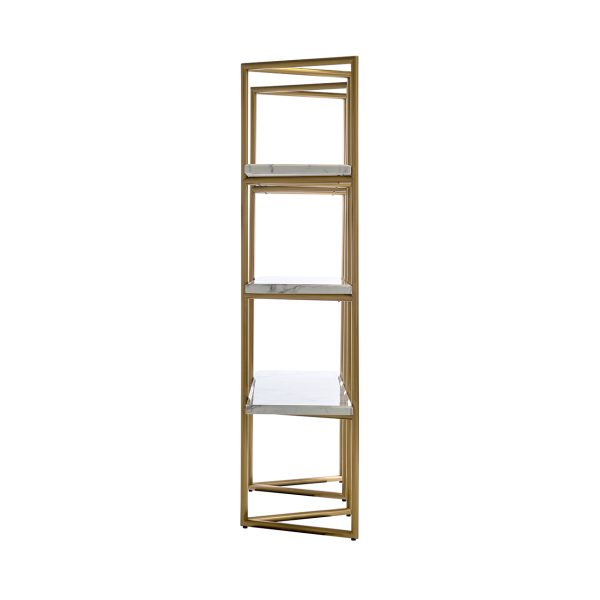 Wandkast Lagrand gold met 3 planken (Gold) - Afbeelding 2