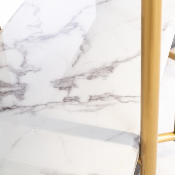 Wandkast Lagrand gold met 3 planken (Gold) - Afbeelding 6