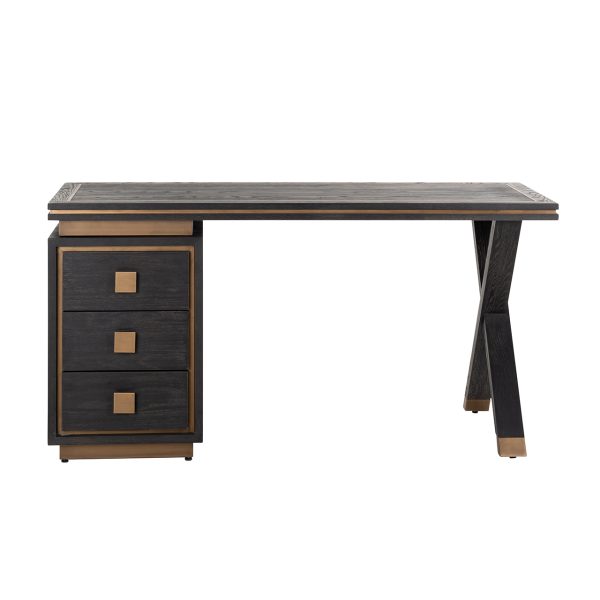 Bureau Hunter 3-laden  (Black rustic) - Afbeelding 3