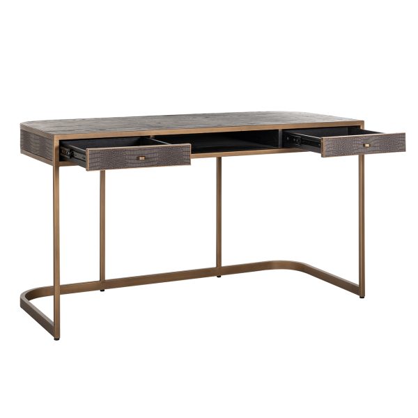 Bureau Classio 2-laden  (Brushed Gold) - Afbeelding 6