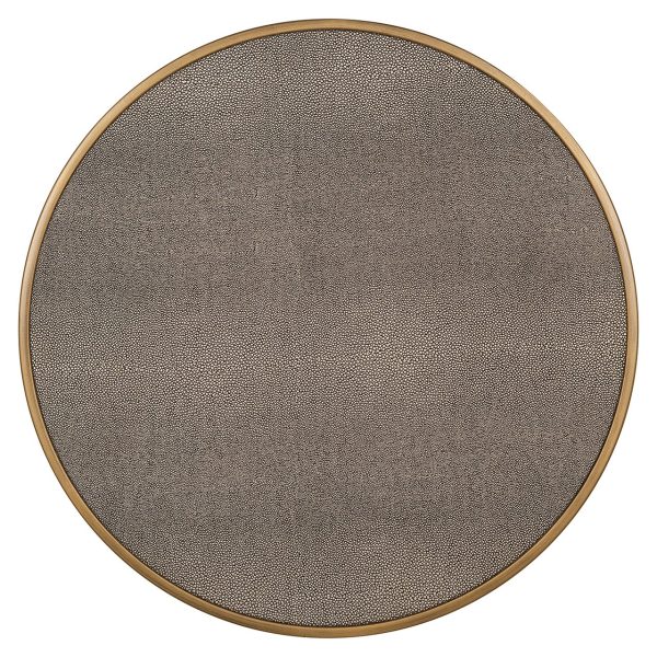 Bijzettafel Bloomville met glas set van 2 (Gold) - Afbeelding 3