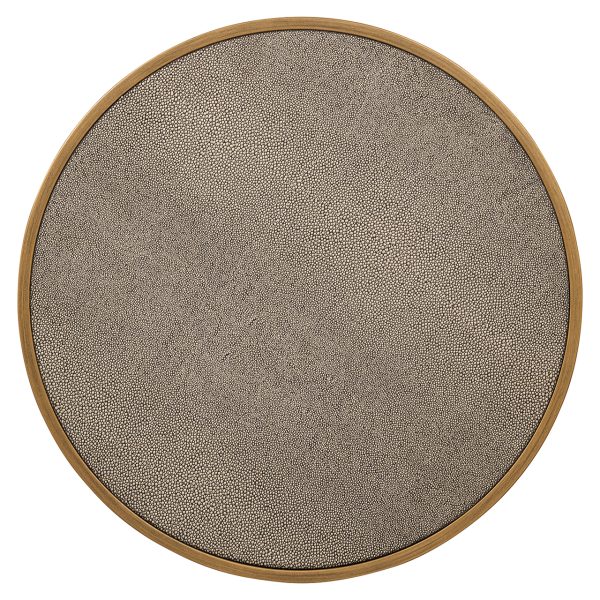 Bijzettafel Bloomville met glas set van 2 (Gold) - Afbeelding 4