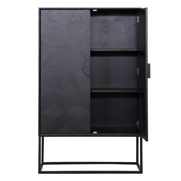 Wandkast Blax 2-deuren (Black) - Afbeelding 5