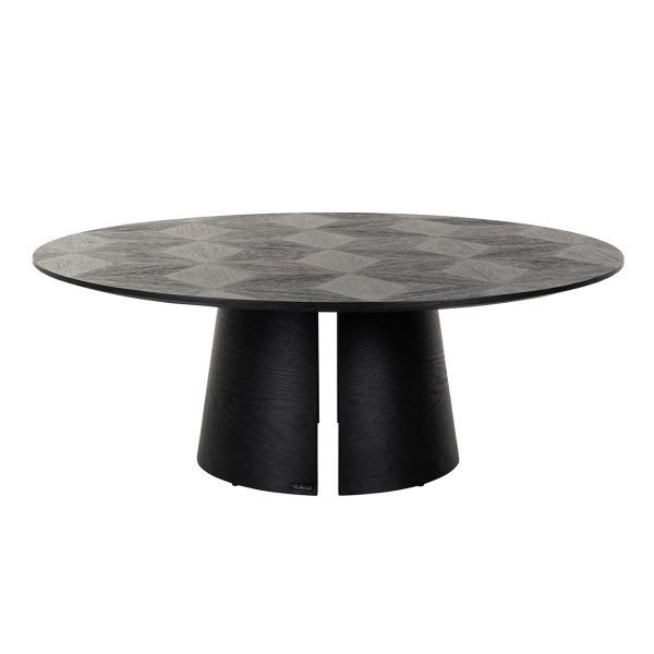 Salontafel Blax 110Ø (Black) - Afbeelding 2