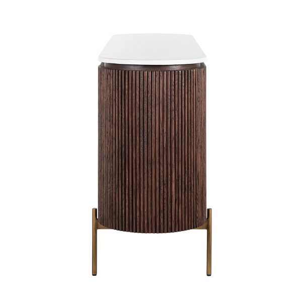 Dressoir Barkley 3-deuren  (Brushed Gold) - Afbeelding 2