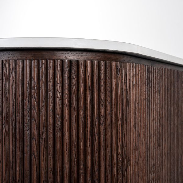 Dressoir Barkley 3-deuren  (Brushed Gold) - Afbeelding 7