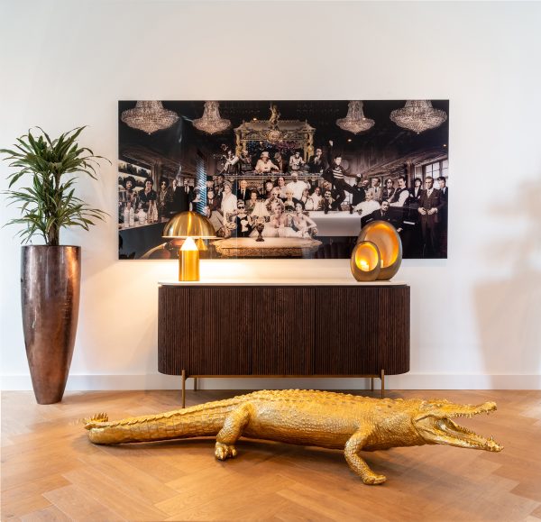 Dressoir Barkley 3-deuren  (Brushed Gold) - Afbeelding 8