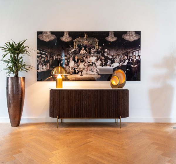 Dressoir Barkley 3-deuren  (Brushed Gold) - Afbeelding 9