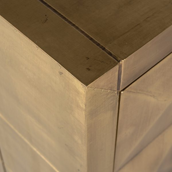Dressoir Collada 3-deuren (Brushed Gold) - Afbeelding 6