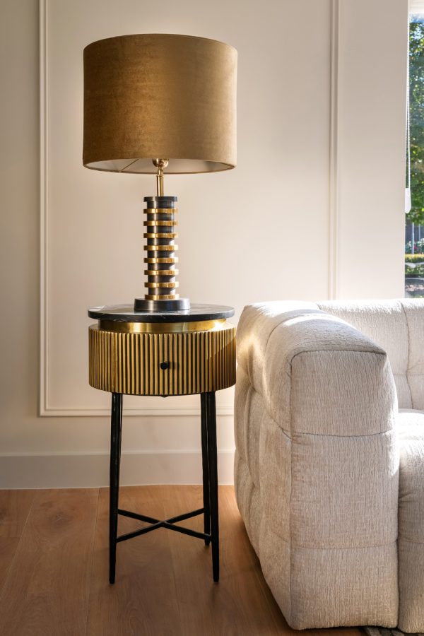 Tafellamp Jaline (Black/gold) - Afbeelding 3