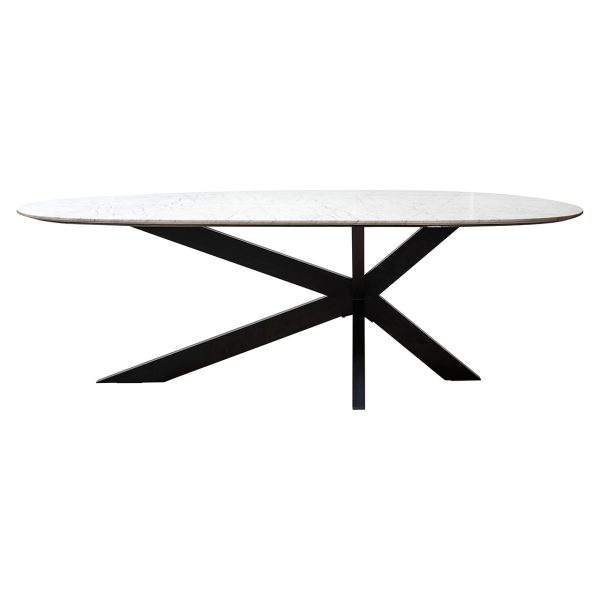 Eettafel Trocadero wit (Black/white) - Afbeelding 4