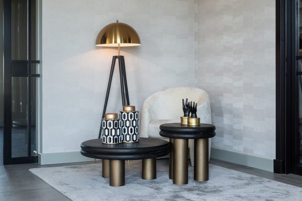 Salontafel Macaron (Black rustic) - Afbeelding 6