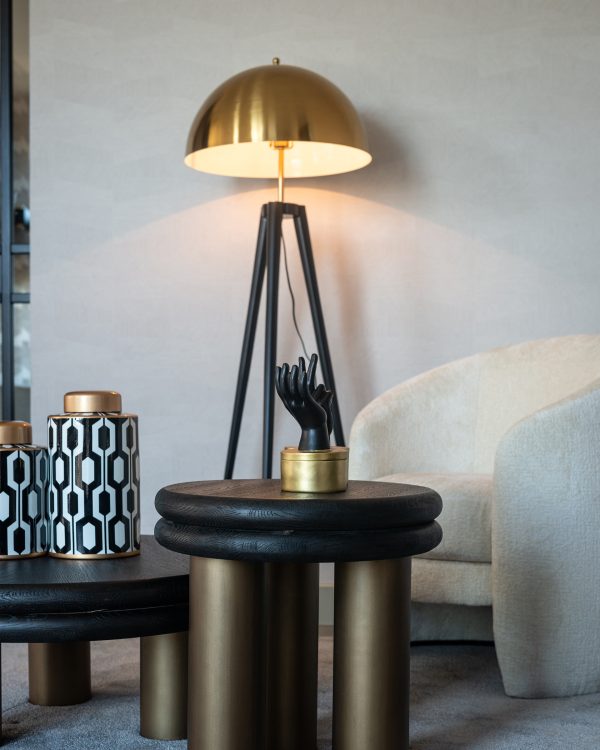 Salontafel Macaron (Black rustic) - Afbeelding 7