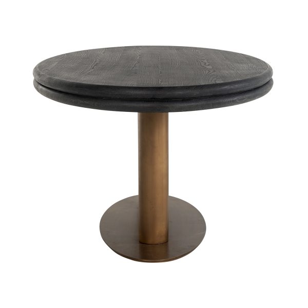 Eettafel Macaron ovaal 235 (Black rustic) - Afbeelding 2