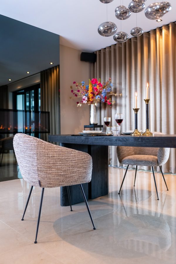 Eettafel Lilly 330 ovaal (Dark coffee) - Afbeelding 8