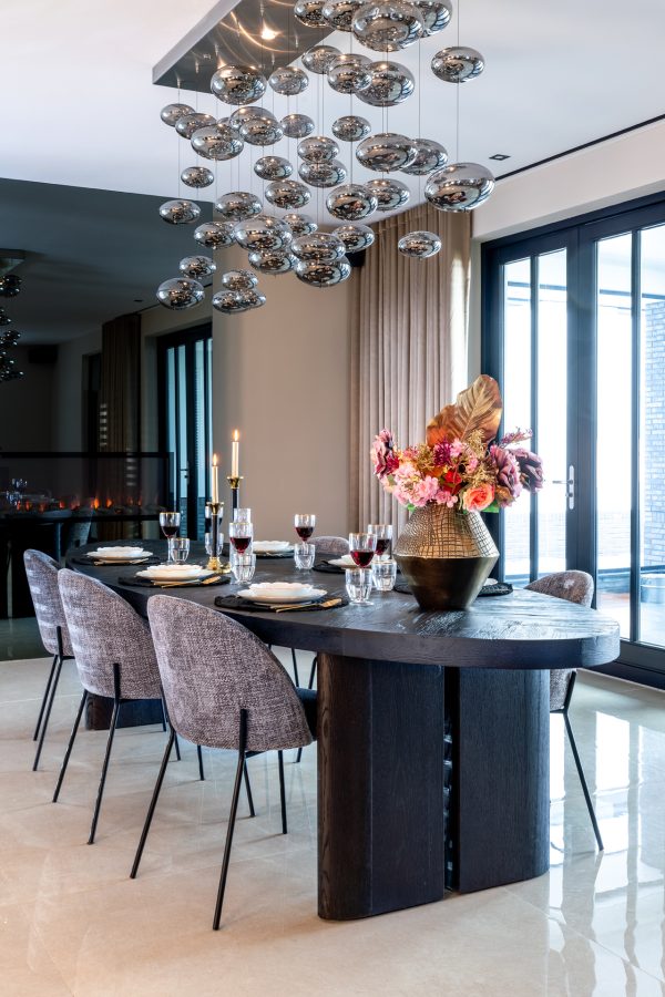 Eettafel Lilly 330 ovaal (Dark coffee) - Afbeelding 11