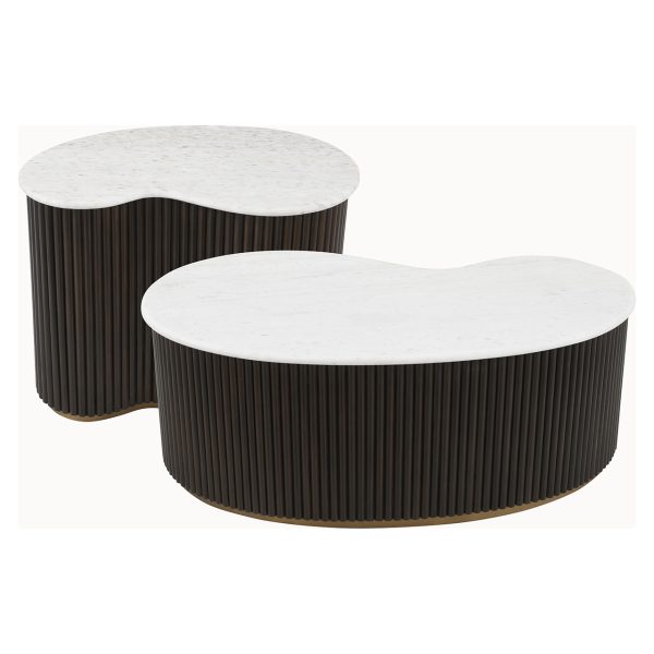 Salontafel Mayfield set van 2 (Brown) - Afbeelding 2