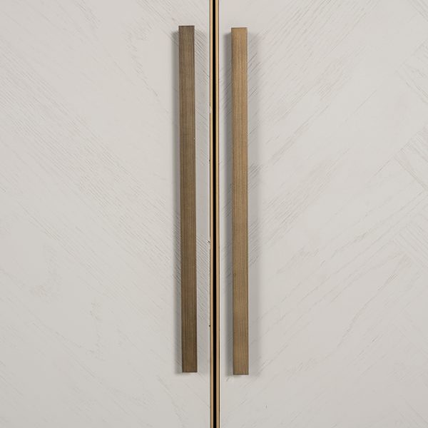 Dressoir Whitebone brass 4-deuren (Verona Grey) - Afbeelding 9