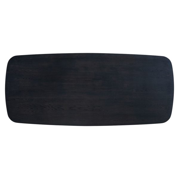 Eettafel Cambon 280 deens ovaal (Dark coffee) - Afbeelding 3