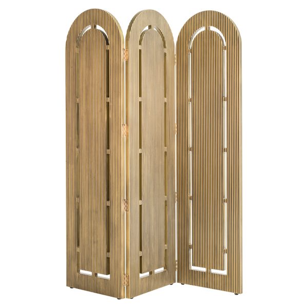Kamerscherm Macallen brass finish painted (Brushed Gold) - Afbeelding 2