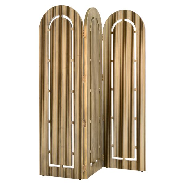 Kamerscherm Macallen brass finish painted (Brushed Gold) - Afbeelding 3