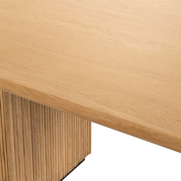 Eettafel Belfort 240 (Natural oak) - Afbeelding 6