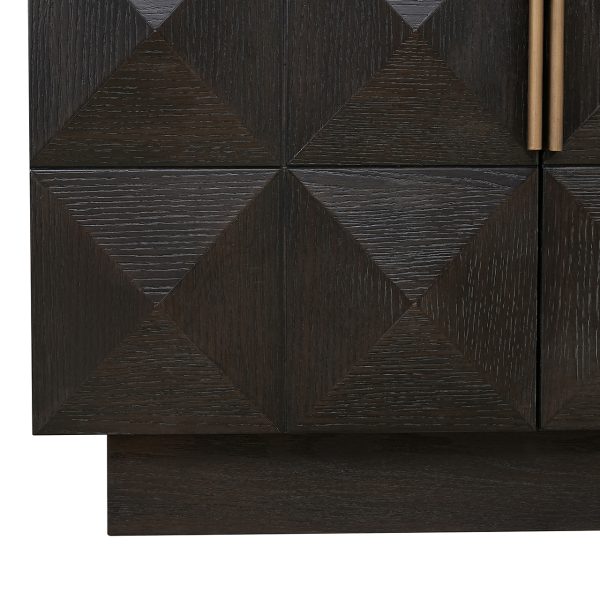 Dressoir Claremont 4-deurs (Brown) - Afbeelding 9