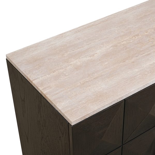 Dressoir Claremont 4-deurs (Brown) - Afbeelding 7
