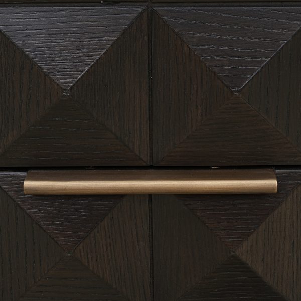 Nachtkastje Claremont 2-laden (Brown) - Afbeelding 8