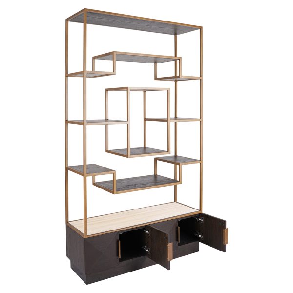 Wandkast Claremont (Brown) - Afbeelding 6