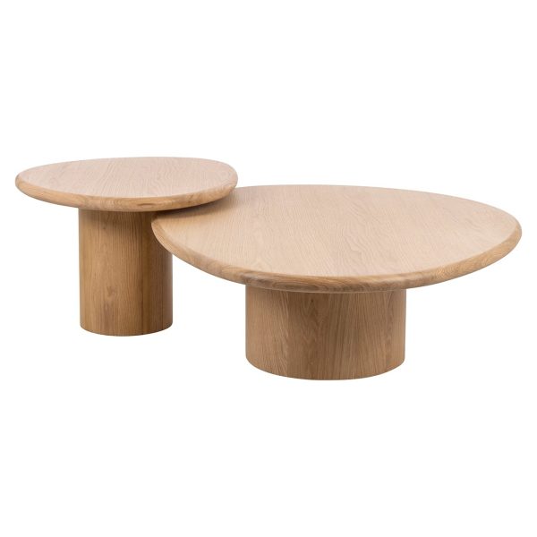Salontafel Oakley set van 2 (Natural oak) - Afbeelding 2