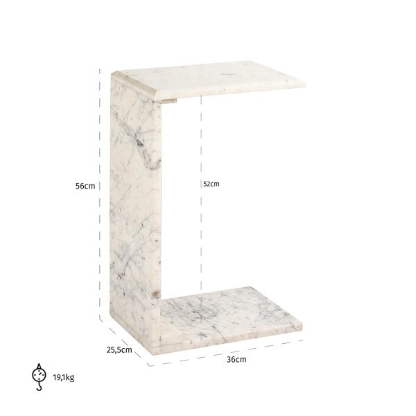 Bijzettafel Tovek (Grey) - Afbeelding 5