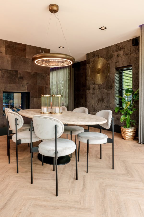 Eettafel Hampton ovaal 230 (Black) - Afbeelding 7