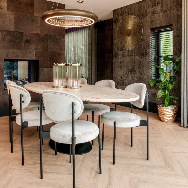 Eettafel Hampton ovaal 230 (Black) - Afbeelding 11