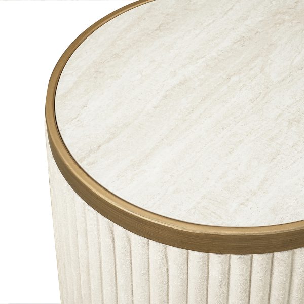 Bijzettafel Tivoli set van 2 (White) - Afbeelding 2
