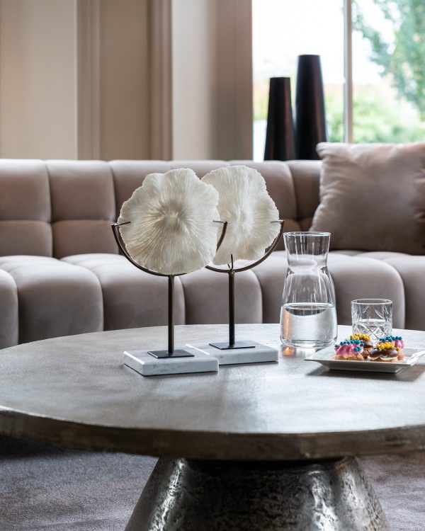 Faux koraal Jada op standaard (White) - Afbeelding 6