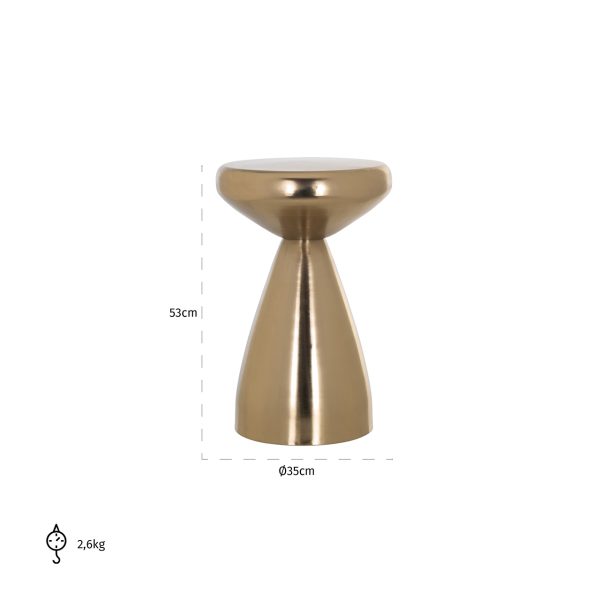 Bijzettafel Arlo (Gold) - Afbeelding 2