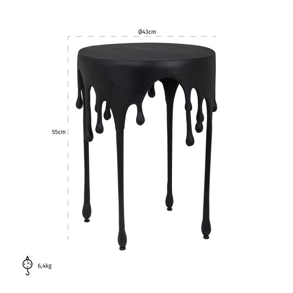Bijzettafel Laila (Black) - Afbeelding 2