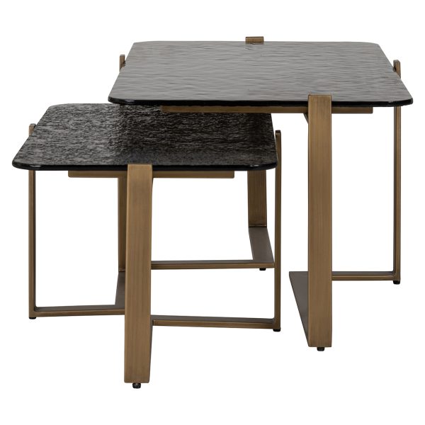 Salontafel Sterling set van 2 (Brown) - Afbeelding 8