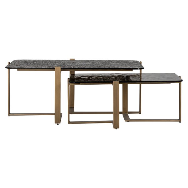 Salontafel Sterling set van 2 (Brown) - Afbeelding 7