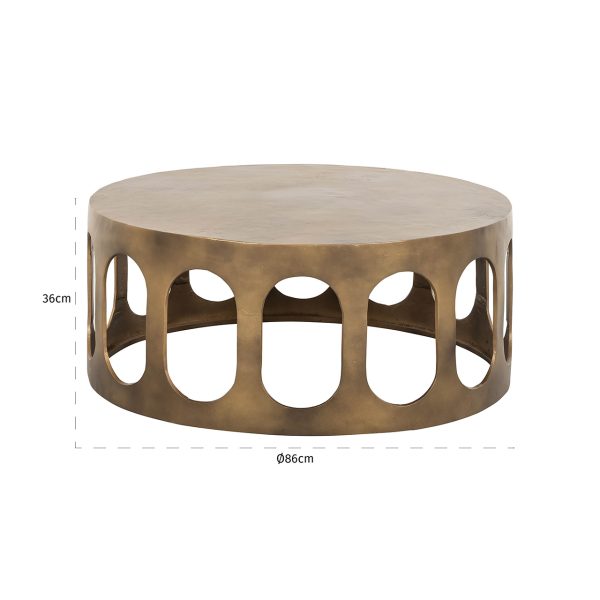 Salontafel Du Pont (Brushed Gold) - Afbeelding 3