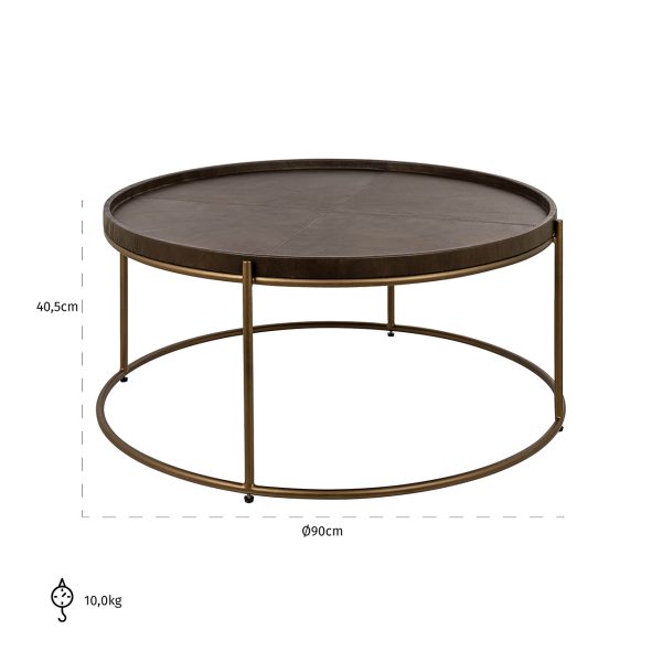 Salontafel Zillon (Brown) - Afbeelding 4