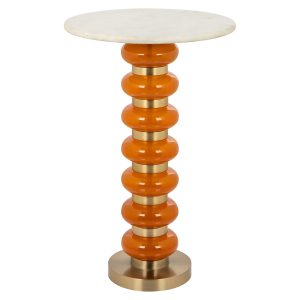 Bijzettafel Barbara orange (Orange)