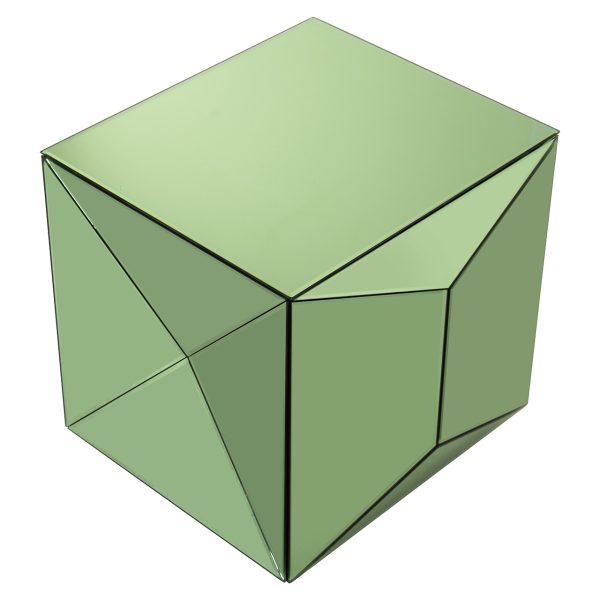 Bijzettafel Shifra spiegel groen (Green) - Afbeelding 4