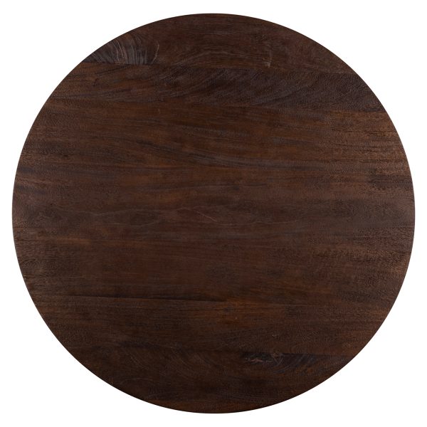 Bistrotafel Willow 80Ø (Dark brown) - Afbeelding 2