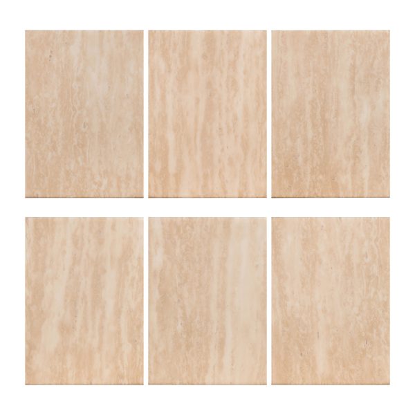 Salontafel set Fictus Travertine faux (Beige) - Afbeelding 5