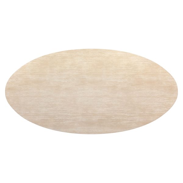 Eettafel Fictus 240 Travertine faux (Beige) - Afbeelding 4