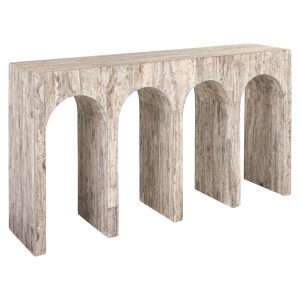 Wandtafel La Rague natural grey travertine (Grey)