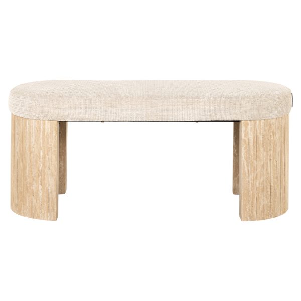 Bank Gallice natural beige travertine (Beige) - Afbeelding 2